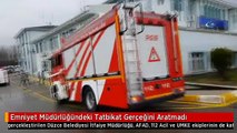 Emniyet Müdürlüğündeki Tatbikat Gerçeğini Aratmadı