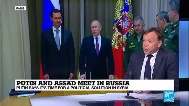 Putin and Assad meet in Russia: Assad has to do as president Putin says