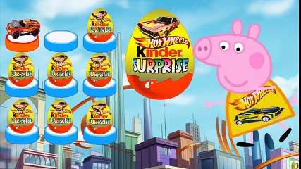 ✿Киндер Сюрприз. Машины ХОТ ВИЛС. Hot Wheels Marvel. Kinder Surprise.