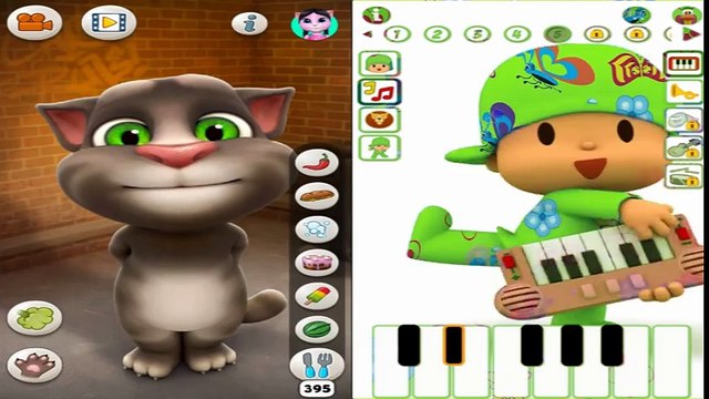 ✿Говорящий ПОКОЙО и Говорящий ТОМ Кот том подружился с Покойо - Мультфильм Игра от Kids Show