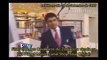 Planet Music - Fitas VHS dos Cavaleiros do Zodíaco