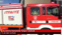 Ayvalık'ta Hastanede Yangın Tatbikatı