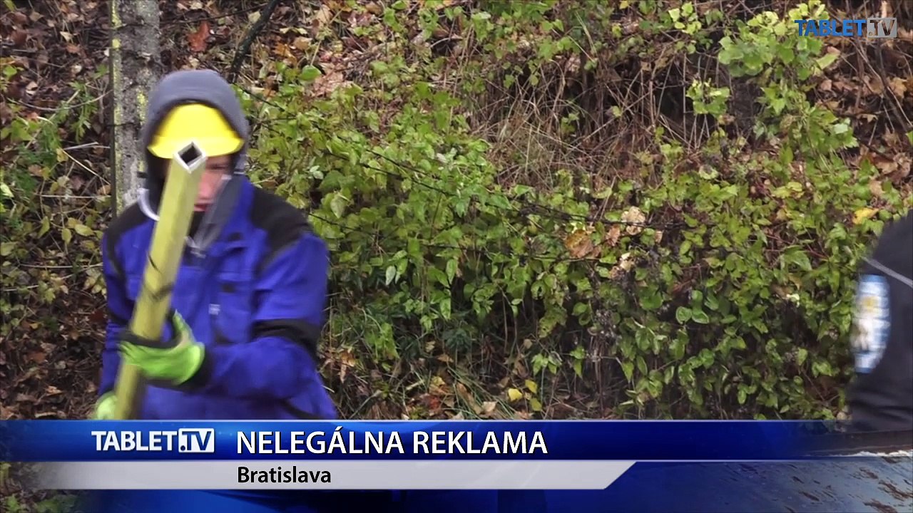Bratislava: Mesto sa pustilo do odstraňovania ďalšej stovky nelegálnych reklám