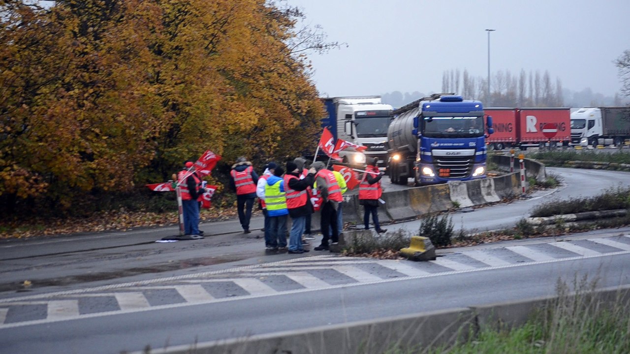 Rekkem : l'A22 était bloquée par des manifestants