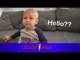 Dad Tries to Distract Adorable Toddler From TV