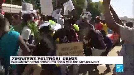 Zimbabwe: Parliament opens session to begin Mugabe impeachment