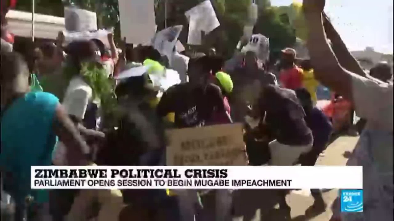Zimbabwe: Parliament opens session to begin Mugabe impeachment
