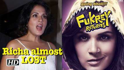 Richa almost LOST Bholi Punjaban Role Fukrey 2