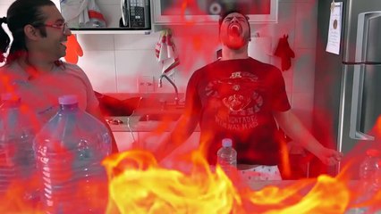 DESAFIO DA GARRAFA COM CARRO EM MOVIMENTO !! (MUITO DIFÍCIL)