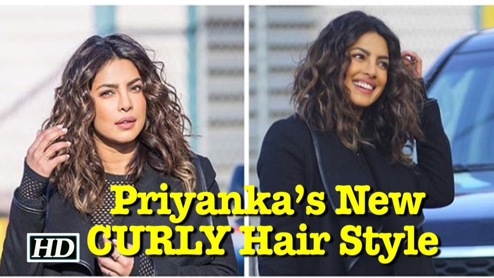 ⁣Do You Want to Copy Priyanka’s New CURLY Hair Style