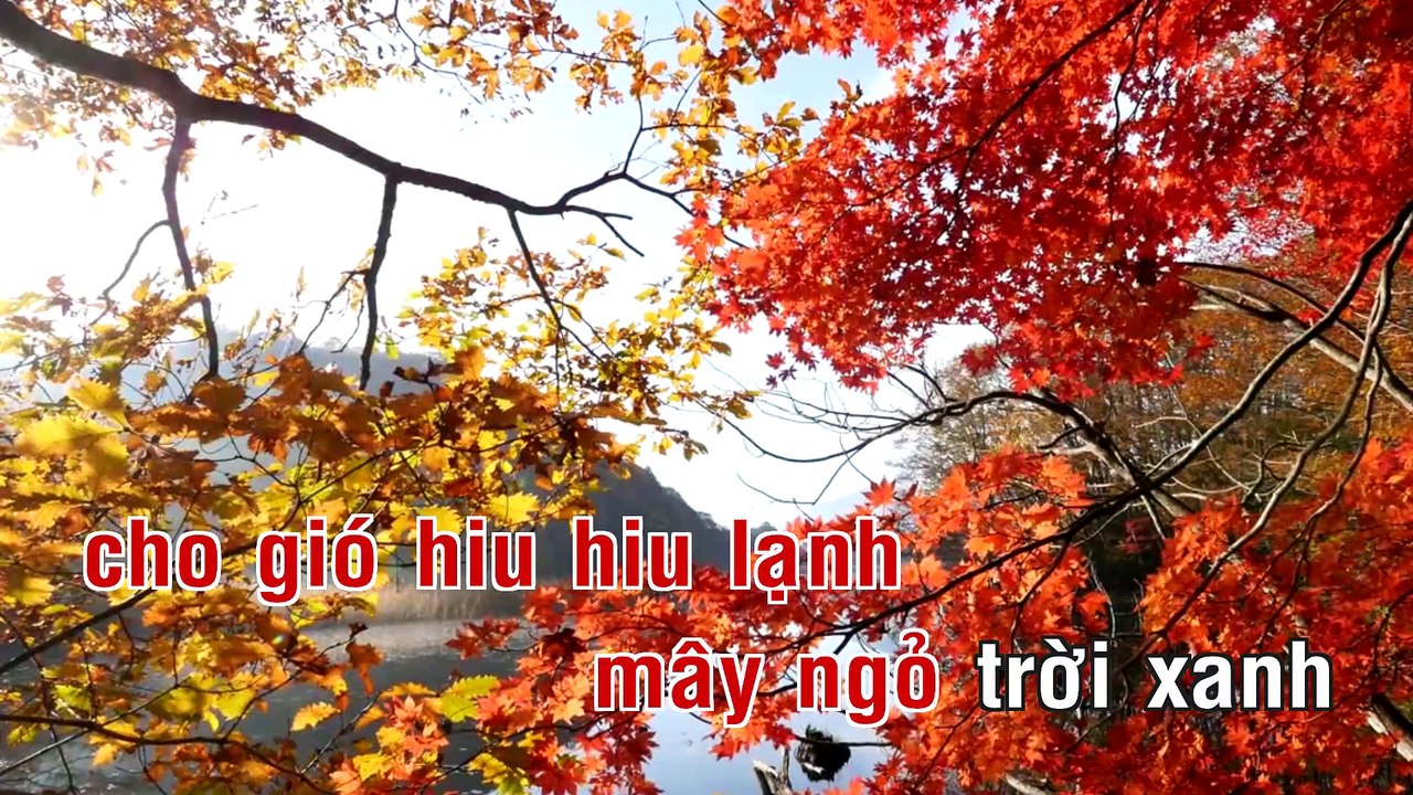 Karaoke - Giọt Mưa Thu - Ánh Tuyết
