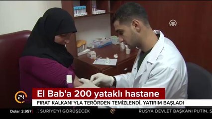 El Bab'a 200 yataklı hastane