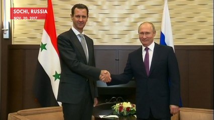 Putin hosts Assad to discuss the future of Syria