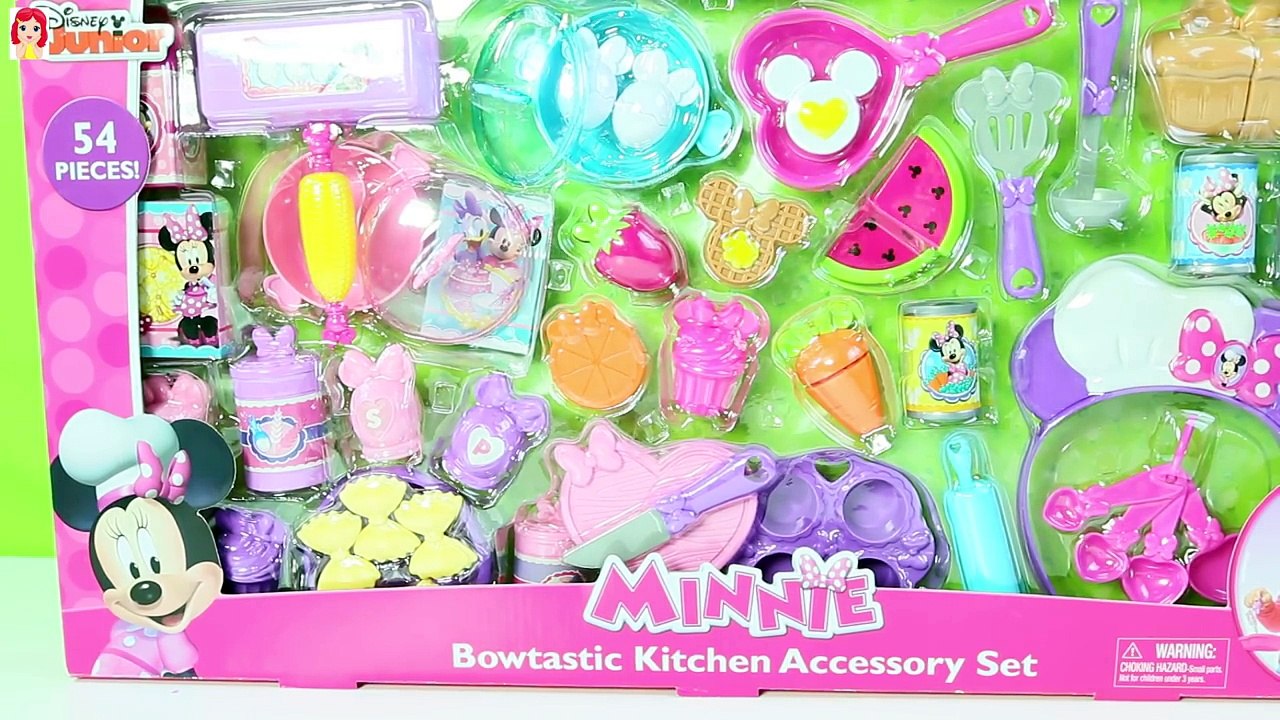 50+Accesorios para cocina de Juguete Minie Mouse Kitchen Play Doh  Cupcakes|MDJ─影片 Dailymotion