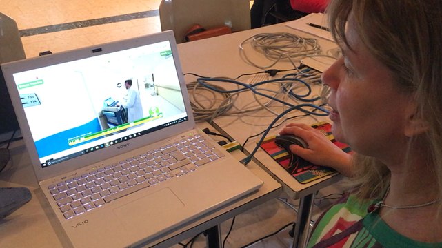 Visite virtuelle avec Agnès Bobay-Madic dans une chambre des erreurs