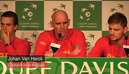 David Goffin: "En Coupe Davis, le classement ne veut rien dire"