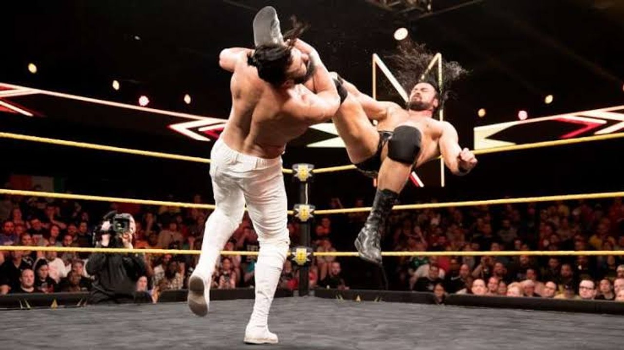 Drew McIntyre vs Andrade Cien Almas Full Match - WWE Nxt Takeover Wargames