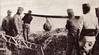 Photos of Crashed German Zeppelin LZ 85 Near Thessaloniki, Greece (1915)