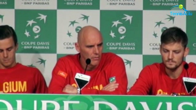 Coupe Davis 2017 - FRA-BEL - Johan Van Herck : Une victoire de la Belgique serait historique