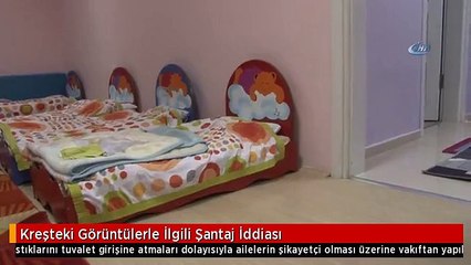 Kreşteki Görüntülerle İlgili Şantaj İddiası