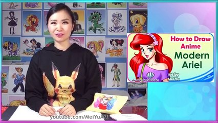 How to Draw A Modern Ariel | Draw Easy Anime Manga ❤ Tutorial Saturday