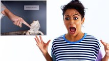 Liza Koshy Touches a Bearded Dragon, Corn Snake & Other Weird Stuff