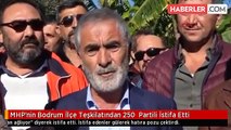 MHP'nin Bodrum İlçe Teşkilatından 250  Partili İstifa Etti