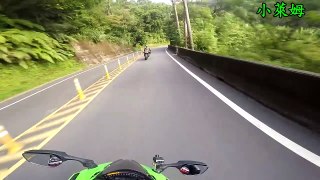 ZX10R 綠蟋蟀側滑過彎???