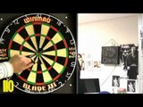 Ronnie Irani takes the nine dart challenge in talkSPORT magazine