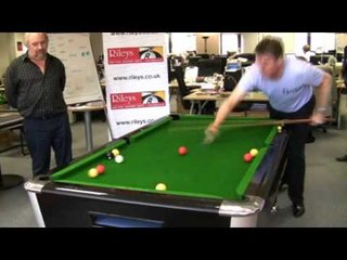Mike Parry and Andy Townsend take the Rileys All Star Pool Challenge!