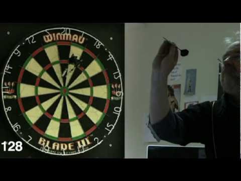 Mike Parry takes the nine dart challenge in talkSPORT magazine