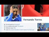 John Terry hijacks Fernando Torres' Fakebook page*
