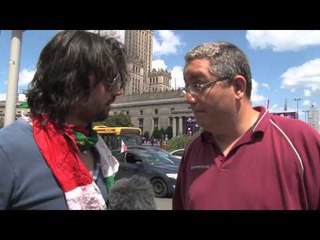 Is that really Pirlo's brother?! The Moose hits the streets of Warsaw