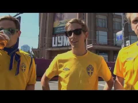 Sweden fan with Arsenal tattoo clueless about the Gunners