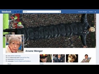 AVB wishes Arsenal good luck in the Europa League next season - it's Fakebook!