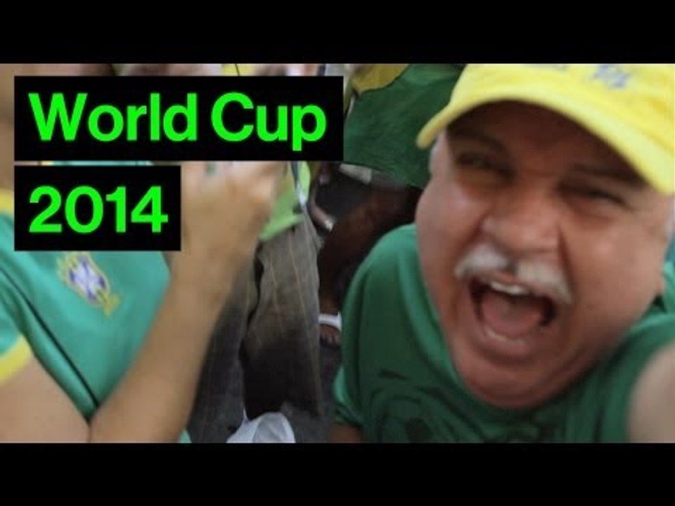 Funny Luiz Felipe Scolari Lookalike's Crazy Reaction To Brazil v Chile Goals