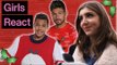 Girls React To Footballers In Christmas Jumpers | Giroud v Sanchez
