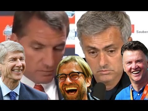 Jurgen Klopp, LVG And Wenger Troll Mourinho And Rodgers*