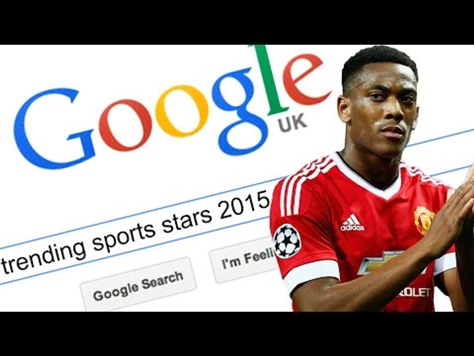 Top 10 Most Google Searched Sports Stars 2015!