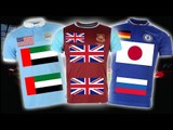 Premier League Nations of Kits, Sponsors And Owners