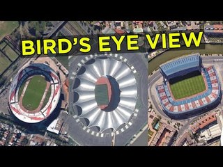 16 Football Stadiums From A Bird's Eye View | DIFFICULT VERSION