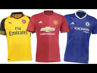 New Premier League Kits 2016/17 | Home & Away