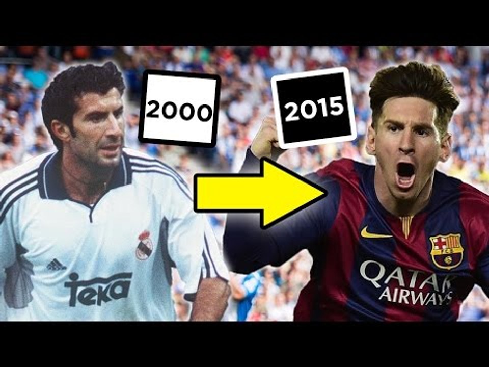 How The World's Best Three Footballers Have Changed Since 2000
