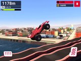 MMX HILL CLIMB DASH Offroad Racing The Racer / The Trophy Truck Gameplay | Hill Climb Racing