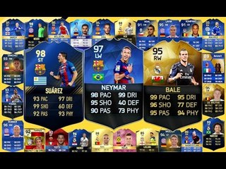 100 Footballers And Their Best Ever FIFA Cards | Part Two