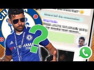 Diego Costa Argument With Antonio Conte Leaked On WhatsApp!*