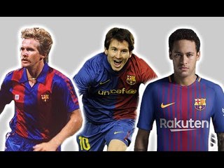 Barcelona's Football Kit History/Evolution | Then And Now