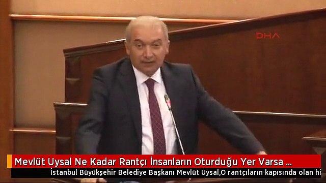 Mevlüt Uysal Ne Kadar Rantçı İnsanların Oturduğu Yer Varsa Oralarda AK Parti'ye Az Oy Çıkıyor