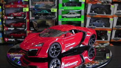 Revisión 1:18 / Lykan HyperSport de Furious 7, de Jada Toys