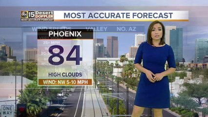 High pressure building into the Valley